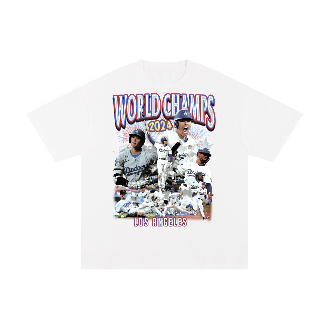 LOS ANGELES WORLD CHAMPS TEE 2024