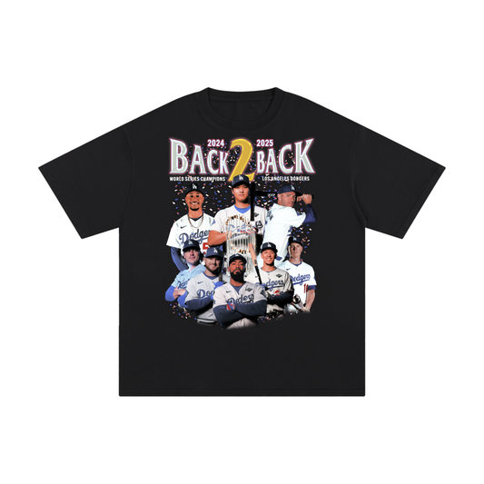 LOS ANGELES Back 2 Back WORLD CHAMPS TEE v2