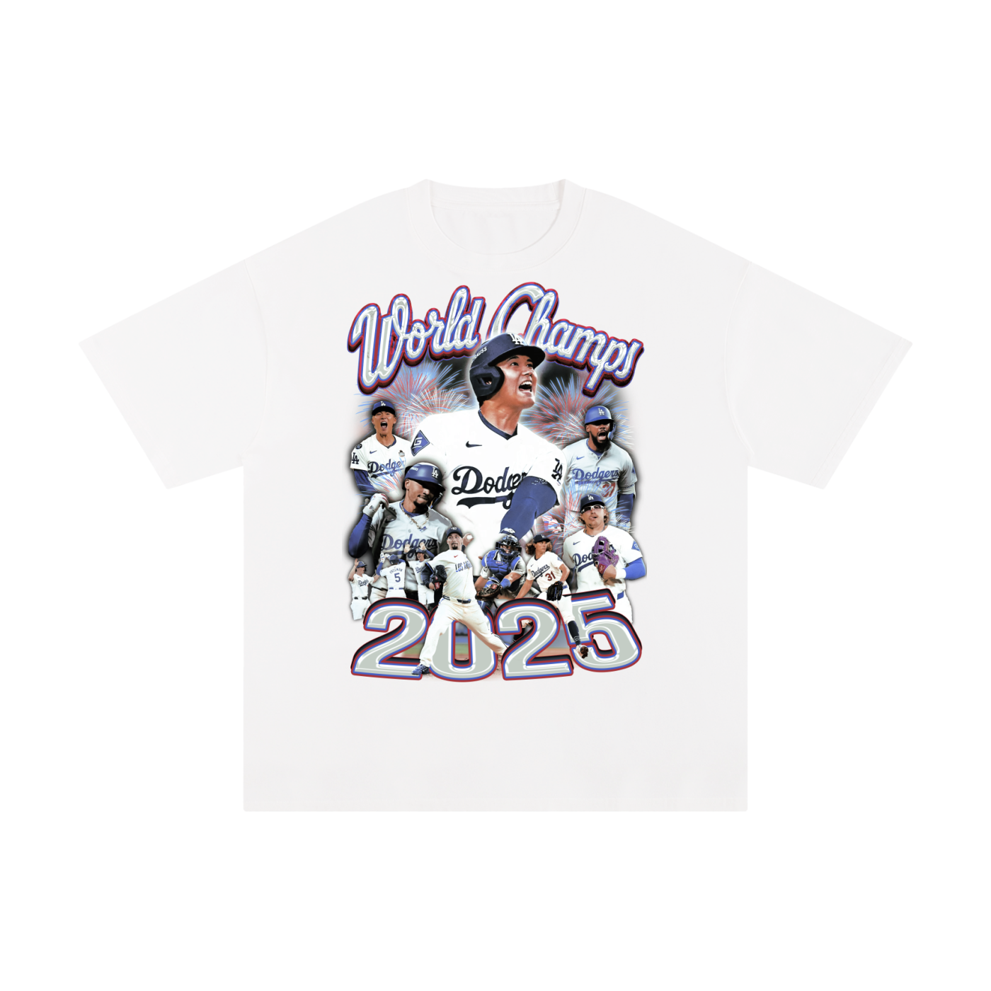 LOS ANGELES WORLD CHAMPS TEE 2025